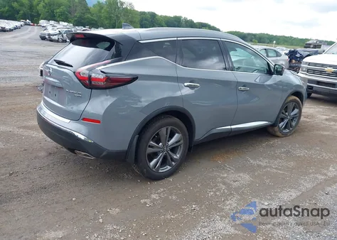 2022 Nissan Murano Platinum from USA, damaged, VIN 5N1AZ2DS2NC125679